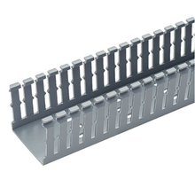 6FT 1.06x0.69 Panduct Type F PVC Narrow Finger/Slot Wiring Duct F.5X1LG6