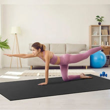 9x6Ft Non-Slip High Density Yoga Mat with Carry Strap – Perfect for Yoga Pilates & Floor Workouts
