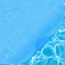 28 x 14 ft Solar Pool Cover 12 mil Rectangle Solar Blanket for Inground & Above Ground Pools (Blue)