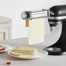 Stainless Steel Pasta Roller Attachment for KitchenAid Mixer 8 Thickness Settings