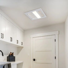 1500W Bathroom Exhaust Fan 110 CFM Ventilation 1.5 Sones Low Noise Energy-Saving Ceiling Fan for Various Ceilings