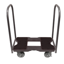 Snap-Loc Super-Duty E-Track Push Cart Black Dolly SL1800P6B