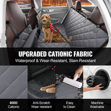 54 X 26.5 In Dog Car Seat Cover With Back Seat Waterproof for Car WMDY24162