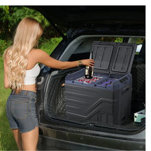 12V Car Refrigerator 40L Dual Zone Freezer -4℉ to 68℉ for Camping & RV