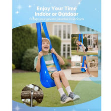 Sensory Swing Hammock Double-Layer Fabric 300 LBS 360° Swivel Indoor/Outdoor