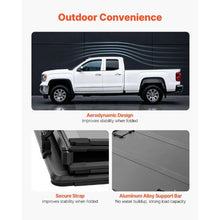 Hard Tri‑Fold Tonneau Cover for 2015‑2025 Ford F‑150 6.5 ft Bed (Waterproof Hard Folding)