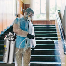 2-Gallon Stainless Steel Sprayer 20-Inch Wand 3-Ft Hose Pressure Gauge & Adjustable Nozzle