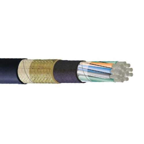 12 AWG 24C Aluminum Armored and Sheathed Type P Drilling Rig & Marine Control Cable 600V/1kV