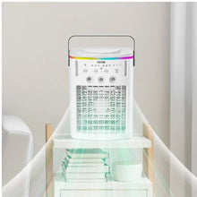 Portable Evaporative Air Cooler 4-in-1 Mini Air Conditioner 3-Speed 1L Water Tank Remote Timer 120° Oscillation