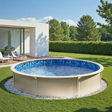 27-ft Round Above Ground Pool Liner Overlap Vinyl Liner Standard Gauge Fits 48–54" Walls