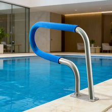 31 x 22 in 304 Stainless Steel Pool Rail 220 lb Capacity Non-Slip Grip