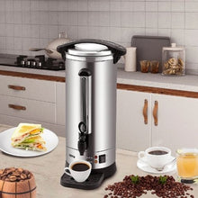 65 Cups Commercial Coffee Urn with Detachable Power Cord for Easy Cleaning