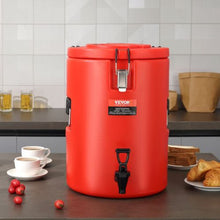 4.5 Gallon Insulated Beverage Dispenser with Spigot 17.2 L Stainless Steel Hot & Cold Drink Server