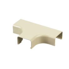 LDPH10 PVC Power Rated Surface Raceway Tee Fitting Ivory TFX10EI-X (Pack Of 10)