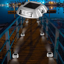 24-Pack Solar Driveway Lights with Bright White LED for Pathway Garden & Walkway