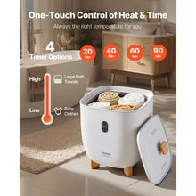 25L Towel Warmer Bucket with Auto Shut Off for Spa Fits up to 5 Oversized