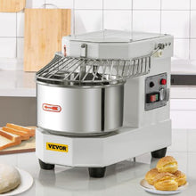 Commercial Food Mixer 7.3 Qt 450W Dual-Rotating Dough Mixer with Stainless Steel Bowl Safety Shield & Timer