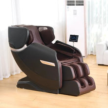 3D Shiatsu Massage Chair with Zero Gravity Heat Bluetooth Airbags Foot Rollers & Touchscreen
