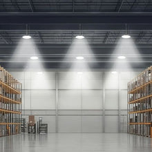 LED High Bay Lights 150W 21000LM UFO Warehouse Shop Lights 6000K Daylight IP65 Waterproof 100-277V (10 Pack)