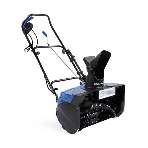 18 Inch 15A Electric Walk-Behind Single-Stage Snow Blower with Headlight