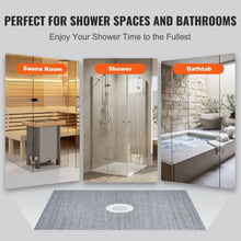 48 x 60 In Shower Curb Kit Pan Kit with 50.8mm ABS Central Flange Waterproof for Bathroom