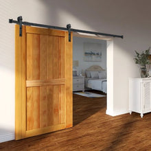 8FT Heavy-Duty Sliding Barn Door Hardware Kit