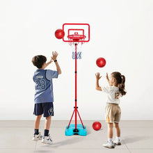 3-8 -Ages Adjustable Kids Basketball Hoop, Portable Indoor/Outdoor Toy for Kids