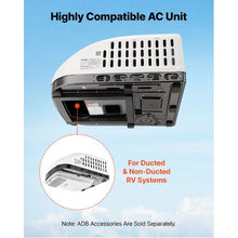 15000 BTU RV Rooftop Air Conditioner 120V Quiet Cooling (White)