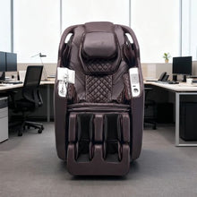 4D Full Body Massage Chair Zero Gravity SL Track Yoga Stretch AI Voice Control Heat Foot Rollers & 36 Airbags