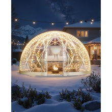 Garden Dome Igloo – 9.5 x 5.7 ft Clear Bubble Tent for 2–4 People Weatherproof Geodesic Greenhouse & Patio Dome