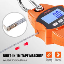 880 lbs Heavy Duty  Digital Crane Scale  LCD Screen for Farm Hunting Fishing Outdoor Garage