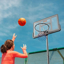 4–10 ft Adjustable Basketball Hoop with Wheels  for Outdoor/Indoor