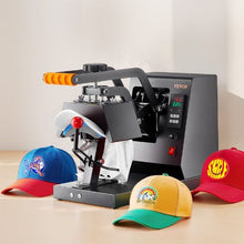 Hat Heat Press 4-in-1 Cap Heat Press Machine LCD Timer & Temperature Control 4 Curved Heating Elements