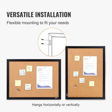 36x24 In Bulletin Board with MDF Sticker Frame Vision Board for Officeand School
