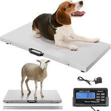 1100 lbs Digital Livestock Scale Large Pet Vet Scale for Pet