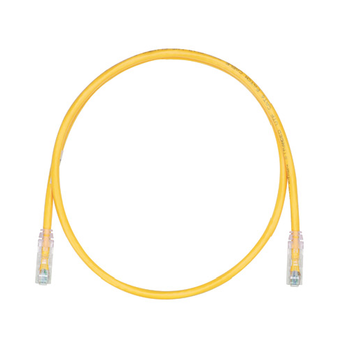 35m 24 AWG Yellow Cat 6 Stranded Patch Cord UTPSP35MYLY