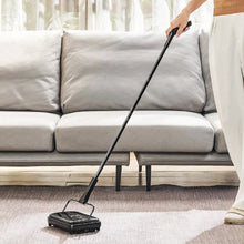 Manual Carpet Sweeper, 7.87" Sweeping Path, Non-Electric Floor Cleaner with 300 ml Dustbin & Comb, Ideal for Rugs, Hardwood, Laminate & Pet Hair