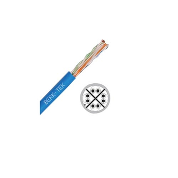 Plenum Category 6 UTP 1000FT Box Blue PVC Jacket Cable 10032094