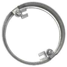 4" Round Pan Box Extension Ring, 1/2" Deep - Drawn, Fixture Earss 2-3/4" O.C. 57111 (Pack of 30)