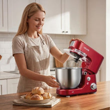 5.3+4.2 Qt 400W 3-Speed Tilt-Head Stand Mixer with 3 Attachments