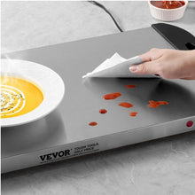 Electric Food Warming Tray Stainless Steel Adjustable Temperature Portable Buffet Warmer