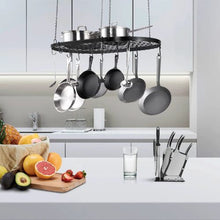 36 inch Pot and  Hanging two in one storage Rack for Ktchen LX-P9251E