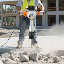 2100W Demolition Jack Hammer 2 Flat Chisels