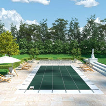 18x36 ft Inground Pool Safety Cover Mesh Winter Cover (Green)