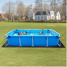 16 x 32 ft Rectangle Pool Liner Pad Extra-Thick Underlayment for Above Ground Pools