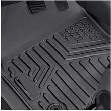 Dodge Ram Floor Liners 2013–2022 5-Piece TPE All-Weather Mats Custom Fit Crew Cab (Black)