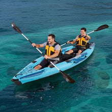 2 Person Inflatable Kayak Fishing Adult Touring Kayaks with 2 Paddles Seat