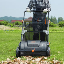 21-Inch Push Lawn Sweeper 3.5 Cu. Ft. Hopper 2 Brushes Steel Frame Plastic Wheels Leaf & Grass Collector