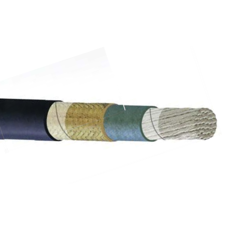 Type P Bronze Armored Single Conductor Drilling Rig and Marine Cable 2kV