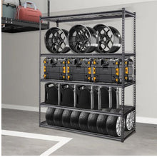 5-Tier Heavy Duty Storage Shelving Unit 2000 lbs Capacity